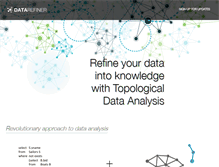 Tablet Screenshot of datarefiner.com